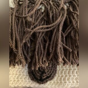 Handmade Crocheted Llama Hat